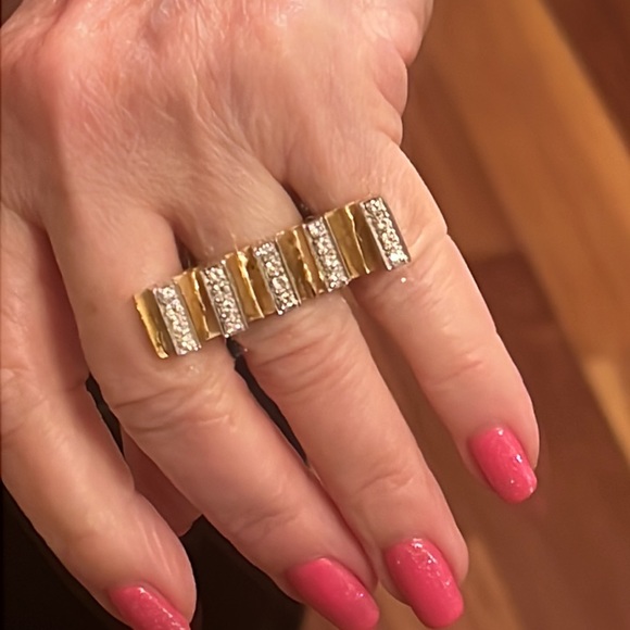 18 karat gold, and .60 diamond custom made Ring - Picture 16 of 17